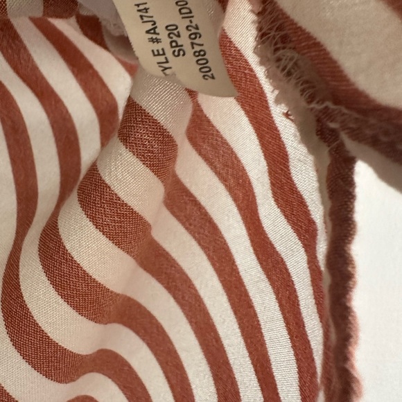 Madewell Rhyme Button-Front Top in Stripe Play Blouse size XXS EUC - Picture 7 of 11